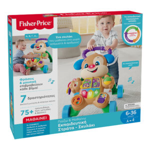 Fisher-Price Εκπαιδευτική Στράτα Σκυλάκι Smart Stages FTC66 - Fisher-Price