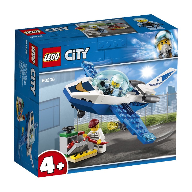 LEGO City Περιπολία Με Τζετ Της Εναέριας Αστυνομίας 60206 - LEGO, LEGO City, LEGO City Police