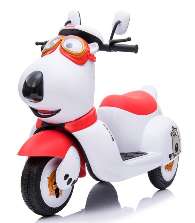 Scooter Σκυλάκι 6v Κόκκινο - Zita Toys