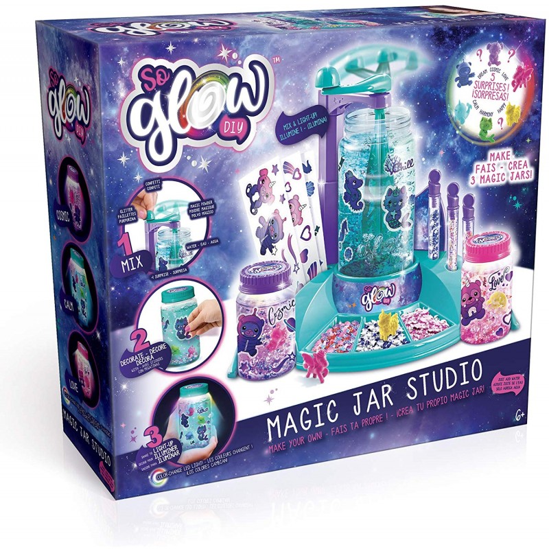 So Glow Magic Jar Studio Με 3 Βαζάκια Χλαπάτσας 1863-83004 - 