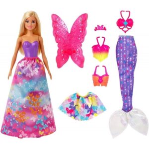 Barbie Dreamtopia Παραμυθένια Εμφάνιση Σετ Δώρου GJK40 - Barbie