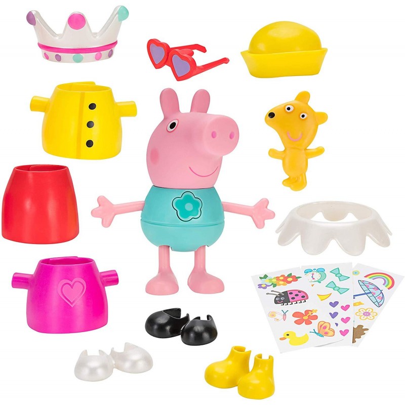 Peppa Pig  Φιγούρα 10εκ. Dress up Deluxe PPC57000 - Peppa Pig