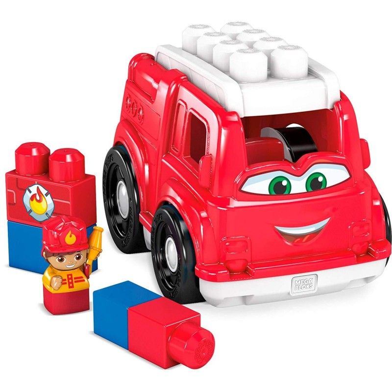 Mega Bloks Freddy Firetruck Πυροσβεστικό Όχημα GCX09 - Fisher-Price, Mega Bloks