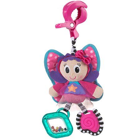 Playgro Dingly Dangly Floss the Fairy Παιχνίδι καροτσιού με κουδουνίστρα - Playgro