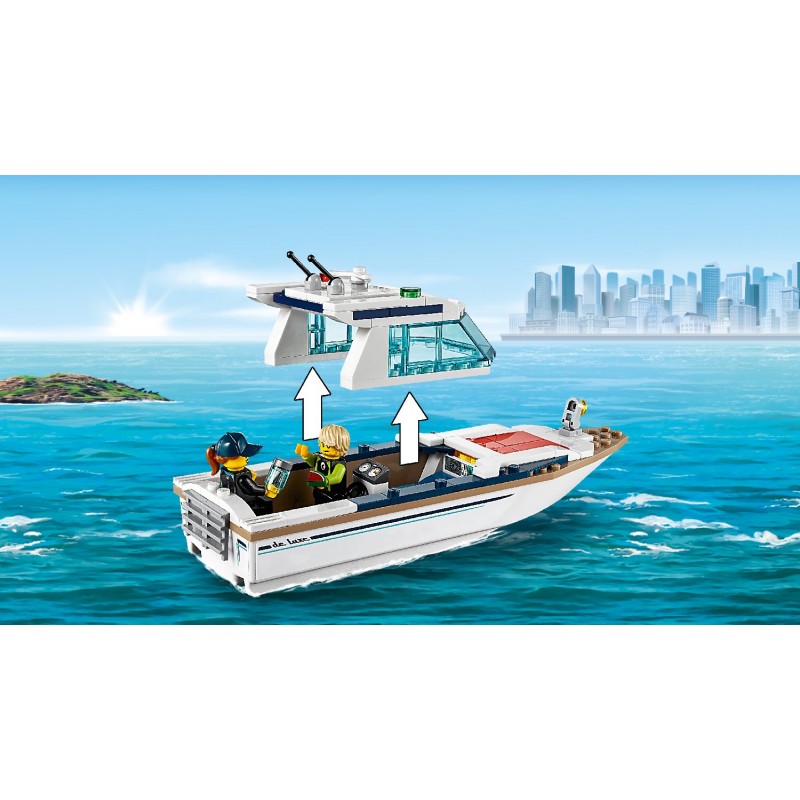 LEGO City Γιωτ Καταδύσεων - Diving Yacht 60221 - LEGO, LEGO City, LEGO City Great Vehicles