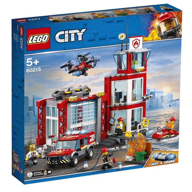 LEGO City Σταθμός Πυροσβεστικής - Fire Station 60215 - LEGO, LEGO City, LEGO City Fire