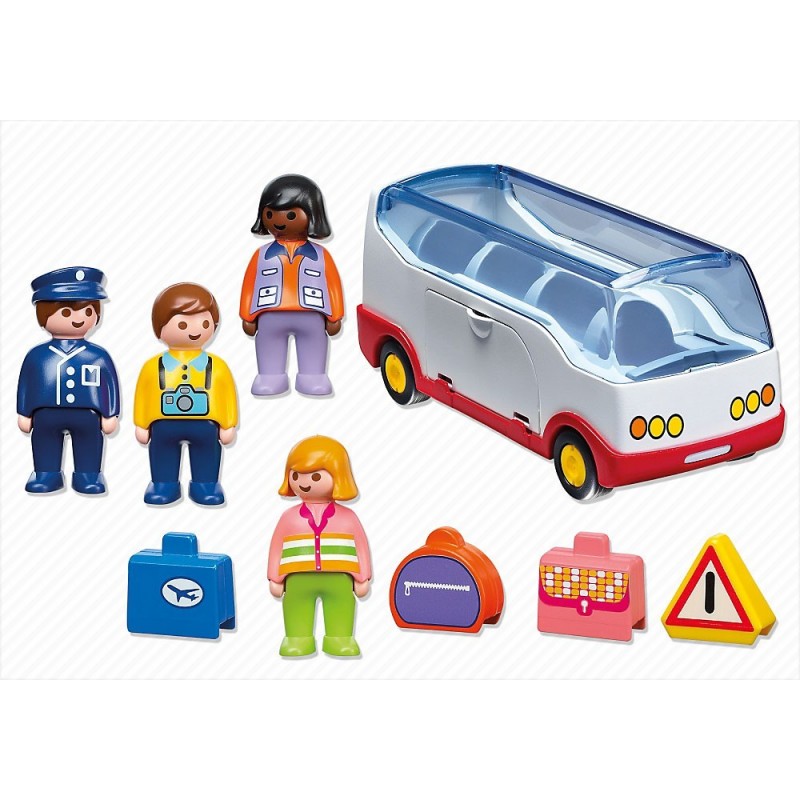 Playmobil 1.2.3 Πούλμαν 6773 - Playmobil, Playmobil 1.2.3