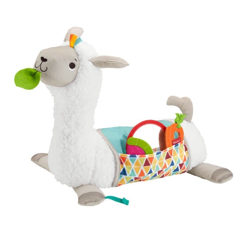 Fisher-Price Grow With Me Tummy Time Μαξιλαράκι Δραστηριοτήτων Λάμα FXC36 - Fisher-Price