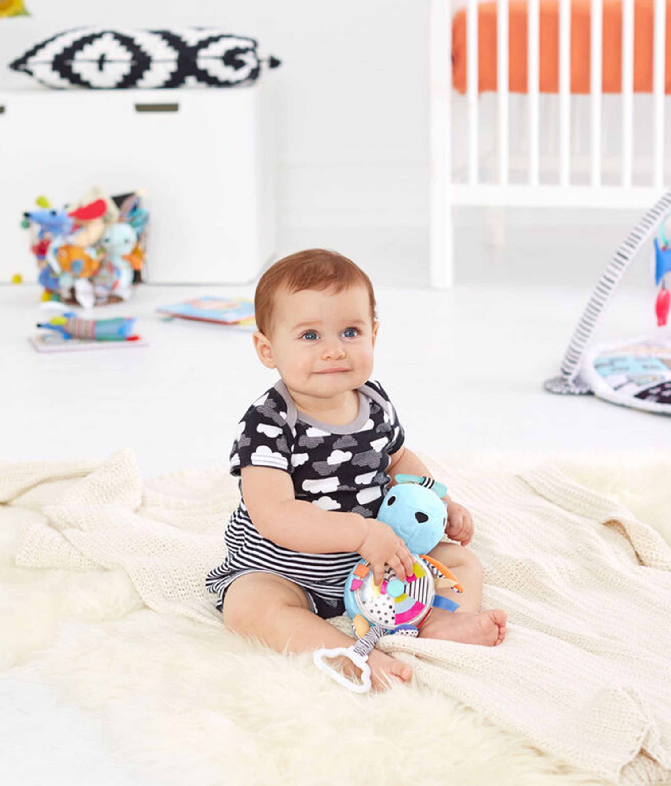 Skip Hop 305254 Vibrant Village Pull & Spin Activity Bunny - Παιχνίδι 29-2905022-01 - Skip Hop