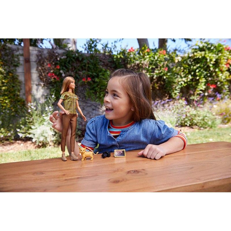 Barbie National Geographic Φωτορεπόρτερ GDM46 - Barbie