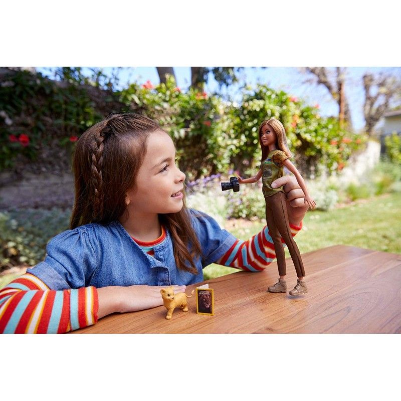 Barbie National Geographic Φωτορεπόρτερ GDM46 - Barbie