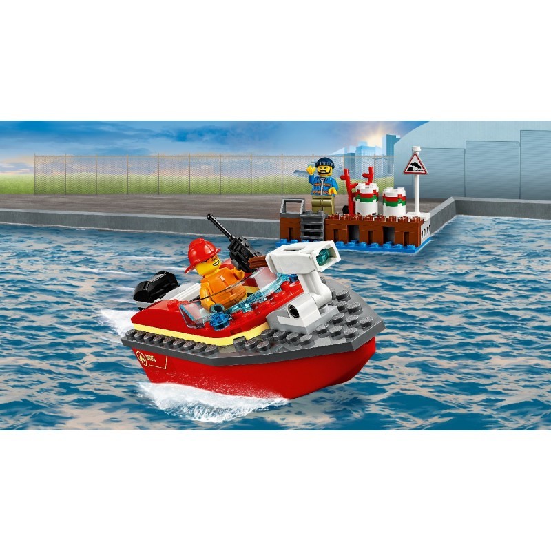 LEGO City Πυρκαγιά Στην Αποβάθρα - Dock Side Fire 60213 - LEGO, LEGO City, LEGO City Fire