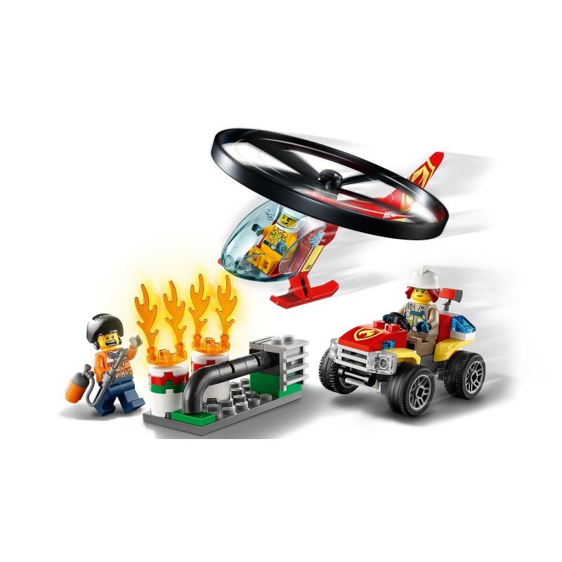 LEGO City Fire Ανταπόκριση Πυροσβεστικού Ελικοπτέρου 60248 - LEGO, LEGO City, LEGO City Fire