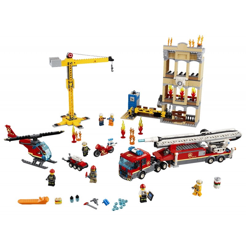 LEGO City Πυροσβεστική Στο Κέντρο Της Πόλης - Downtown Fire Brigade 60216 - LEGO, LEGO City, LEGO City Fire