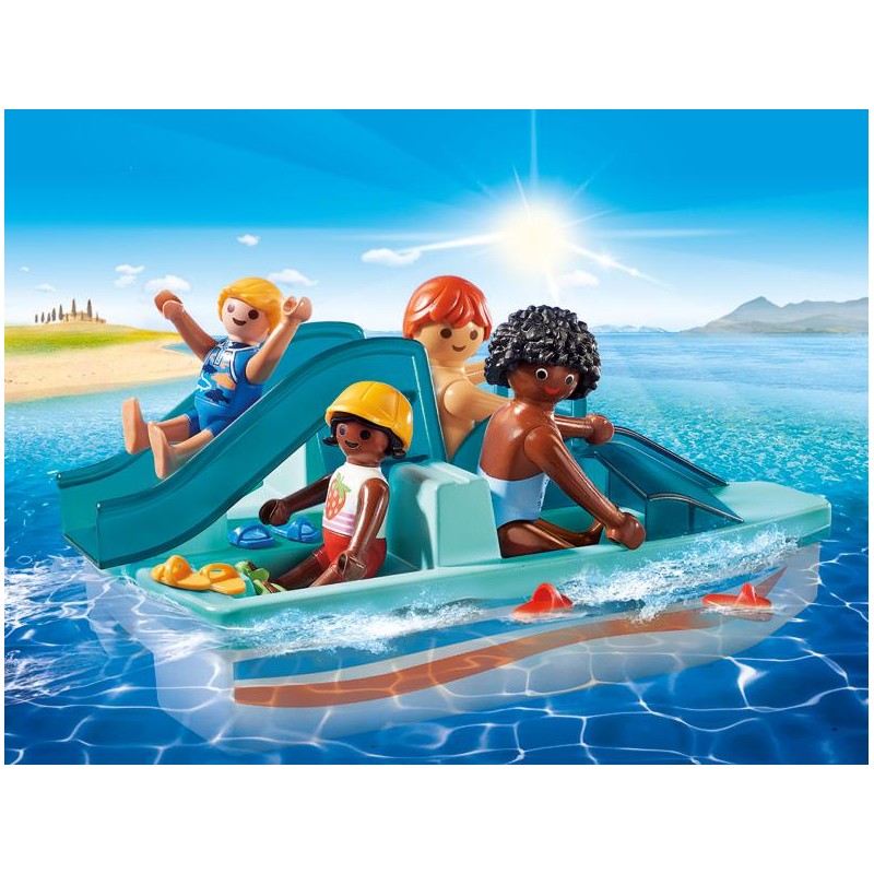 Playmobil Family Fun Θαλάσσιο ποδήλατο με τσουλήθρα 9424 - Playmobil, Playmobil Family Fun