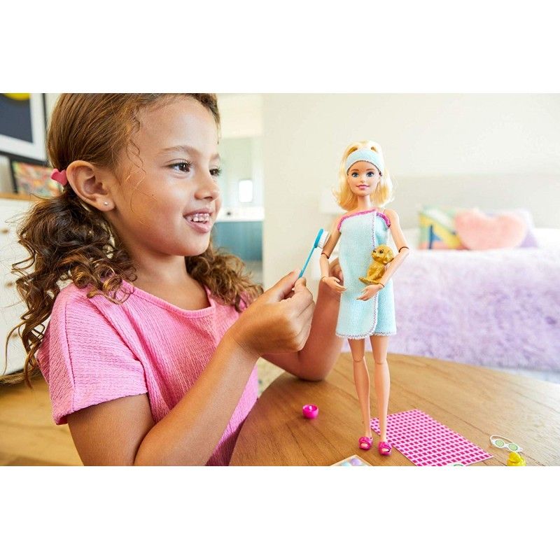 Barbie Wellness Ημέρα Ομορφιάς GKH73 3 Σχέδια - Barbie