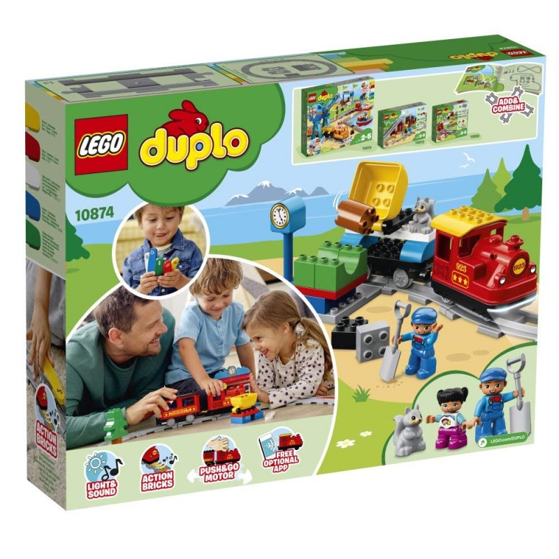 LEGO DUPLO Town Ατμοκίνητο Τρένo 10874 - LEGO, LEGO Duplo, LEGO Duplo Town