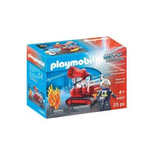 Playmobil City Action Πυροσβεστικό κανόνι νερού με χειριστή 9467 - Playmobil, Playmobil City Action