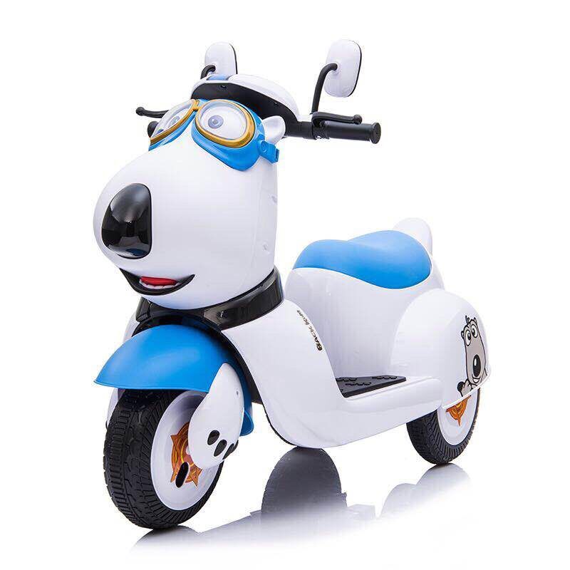 Scooter Σκυλάκι 12v Μπλε - Zita Toys