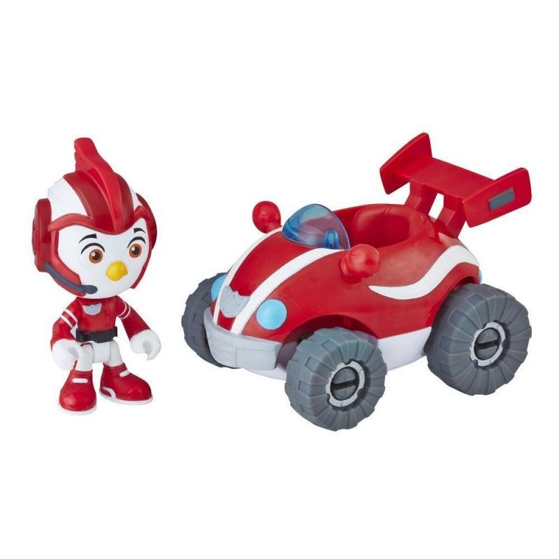 Top Wing Baddy Mcbat Φιγούρα Με Όχημα Σχέδια - Top Wing