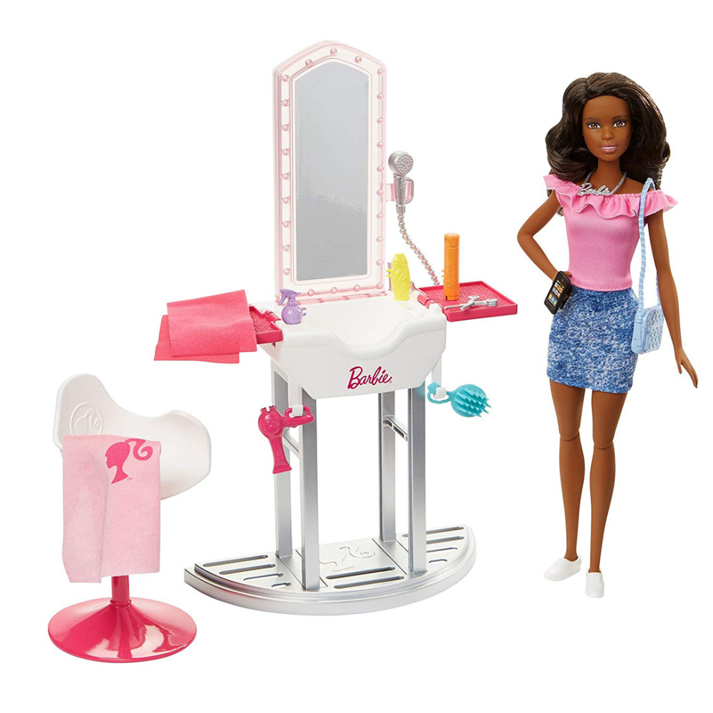 Barbie Δωμάτιο με Κούκλα 3 σχέδια DVX51 - Barbie