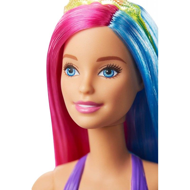 Barbie Dreamtopia Έκπληξη Γοργόνα Κούκλα Με Ουρά GJK07 3 Σχέδια - Barbie