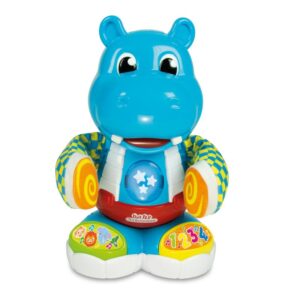 Baby Clementoni Βρεφικό Παιχνίδι Ιπποποταμούλης Χορευτούλης (Μιλάει Ελληνικά) 1000-63709 - Baby Clementoni