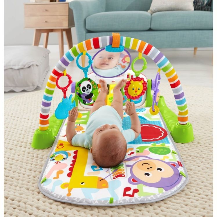 Fisher-Price Deluxe Εκπαιδευτικό Γυμναστήριο - Μουσικό Πιανάκι FWT15 - Fisher-Price