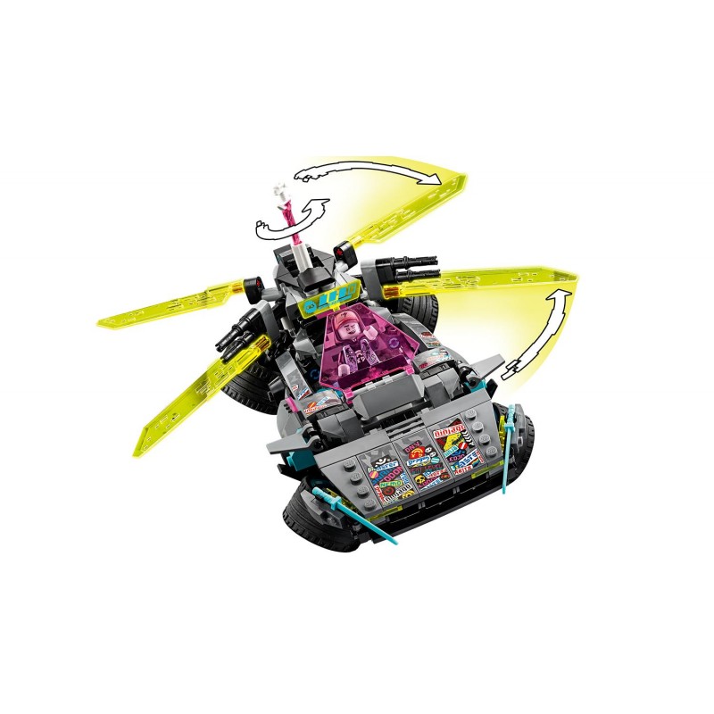 LEGO Ninjago Νίντζα Φτιαγμένο Αυτοκίνητο 71710 - LEGO, LEGO Ninjago