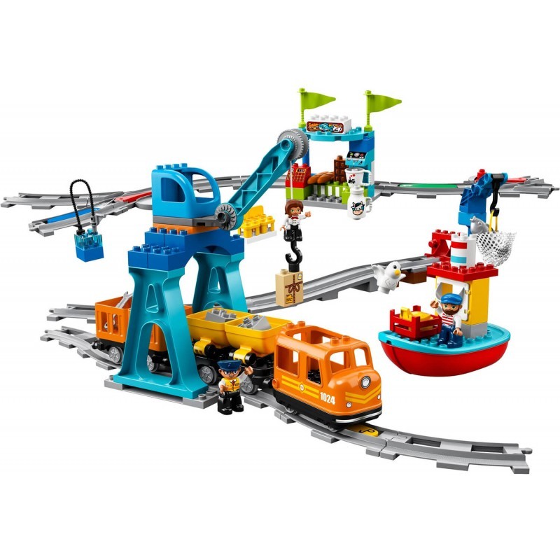 LEGO DUPLO Town Φορτηγό Τρένο 10875 - LEGO, LEGO Duplo, LEGO Duplo Town