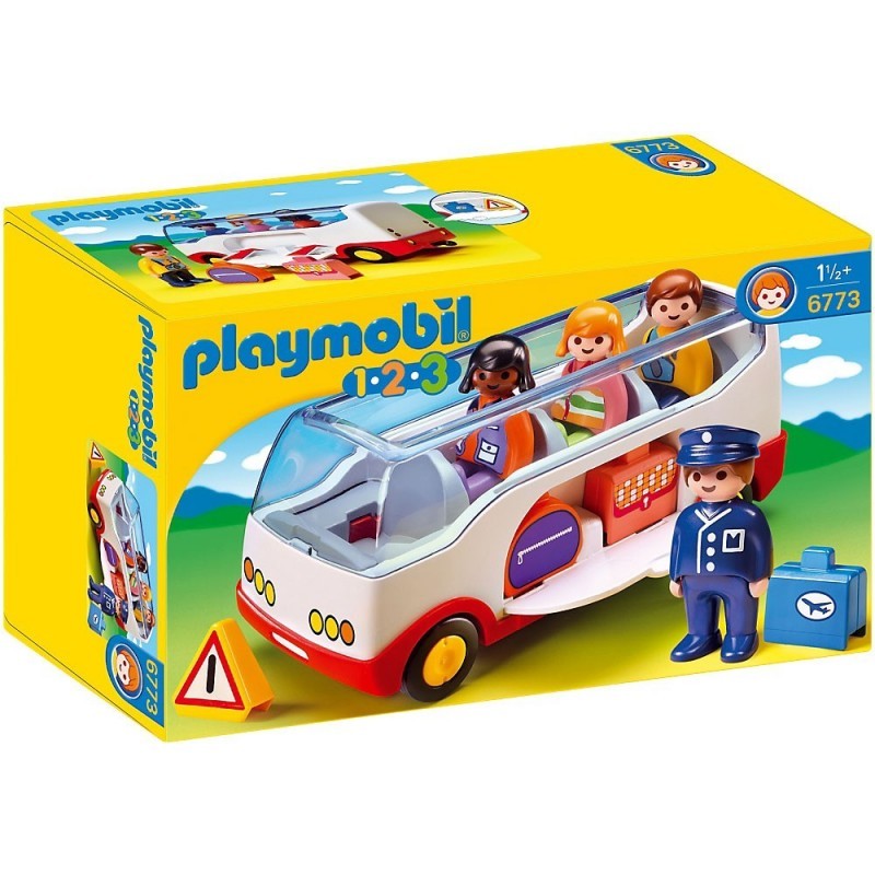 Playmobil 1.2.3 Πούλμαν 6773 - Playmobil, Playmobil 1.2.3