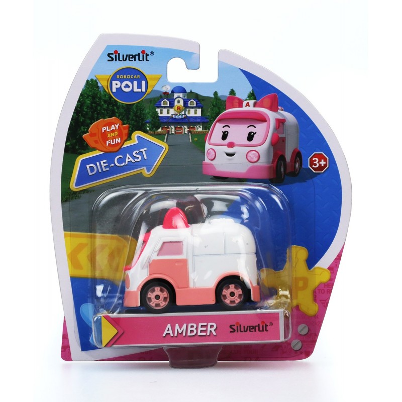 As Company Robocar Όχημα Die Cast - 8 Σχέδια 1003-83151 -  AS Company