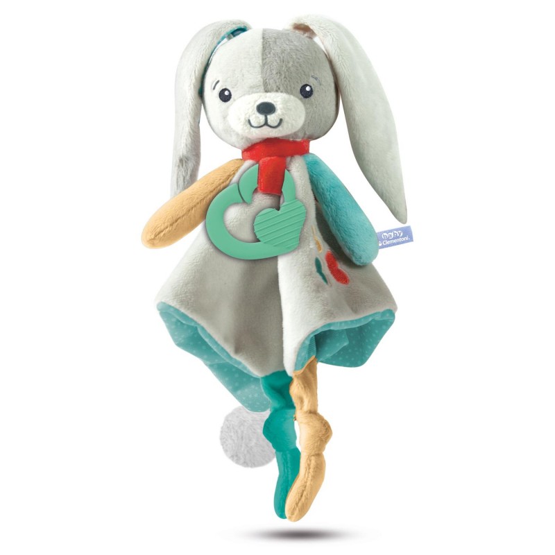 Baby Clementoni Sweet Bunny Βρεφικό Μαλακό Χνουδωτό Λαγουδάκι 1000-17272 - Baby Clementoni