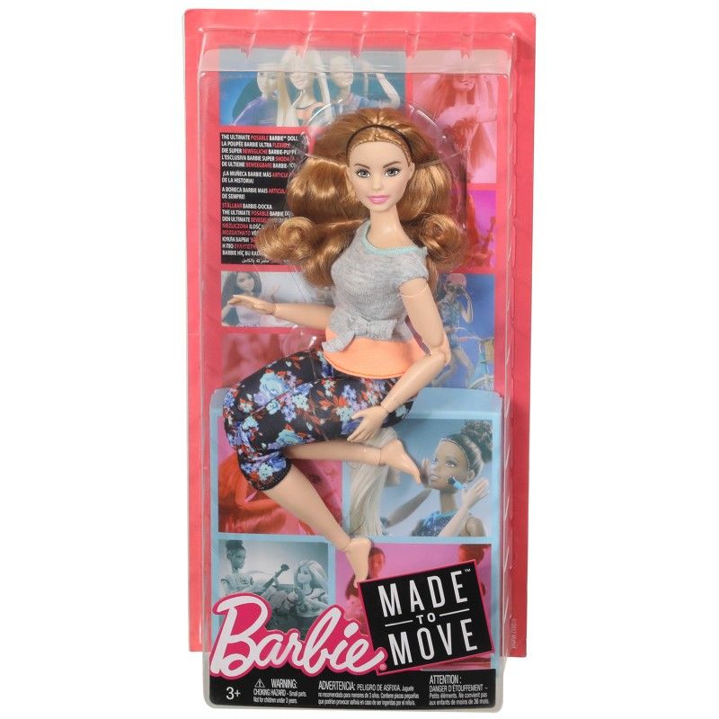 Barbie Νέες Αμέτρητες Κινήσεις 4 σχέδια FTG80 - Barbie