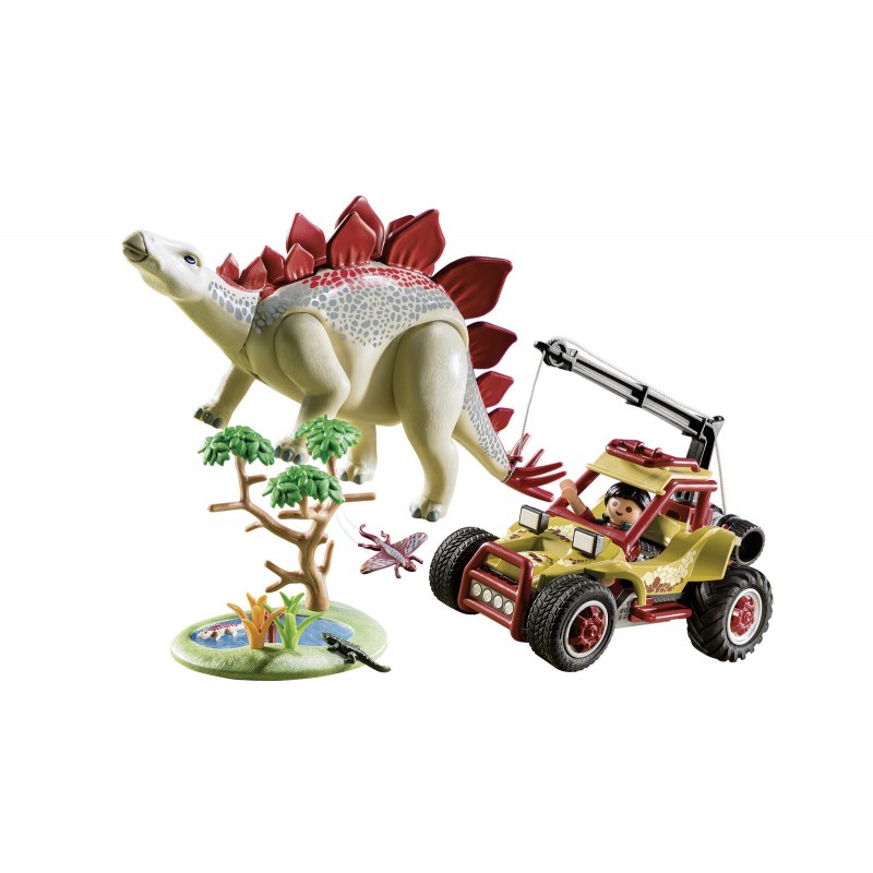 Playmobil Dinos Εξερευνητικό όχημα και Στεγόσαυρος 9432 - Playmobil, Playmobil Dino Rise, Playmobil Dinos