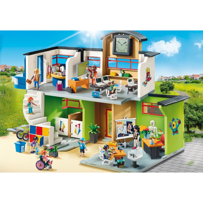 Playmobil City Life Επιπλωμένο Σχολικό Κτίριο 9453 - Playmobil, Playmobil City Life