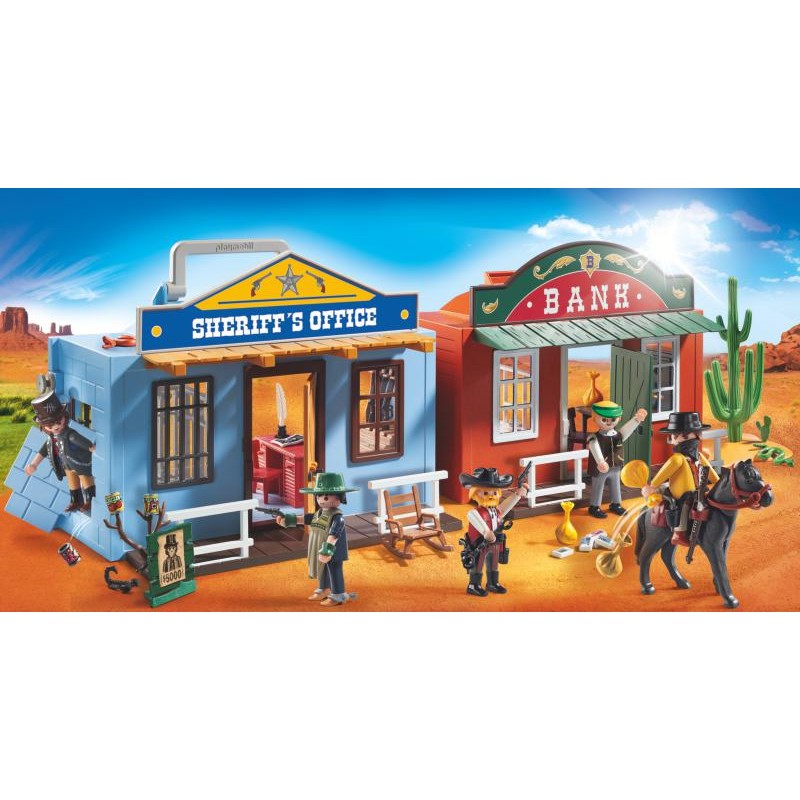 Playmobil Western Βαλιτσάκι Άγρια Δύση 70012 - Playmobil, Playmobil Western