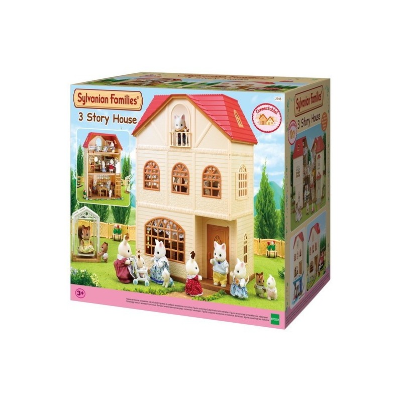 Sylvanian Families: Τριώροφο Σπίτι 2745 - Sylvanian Families