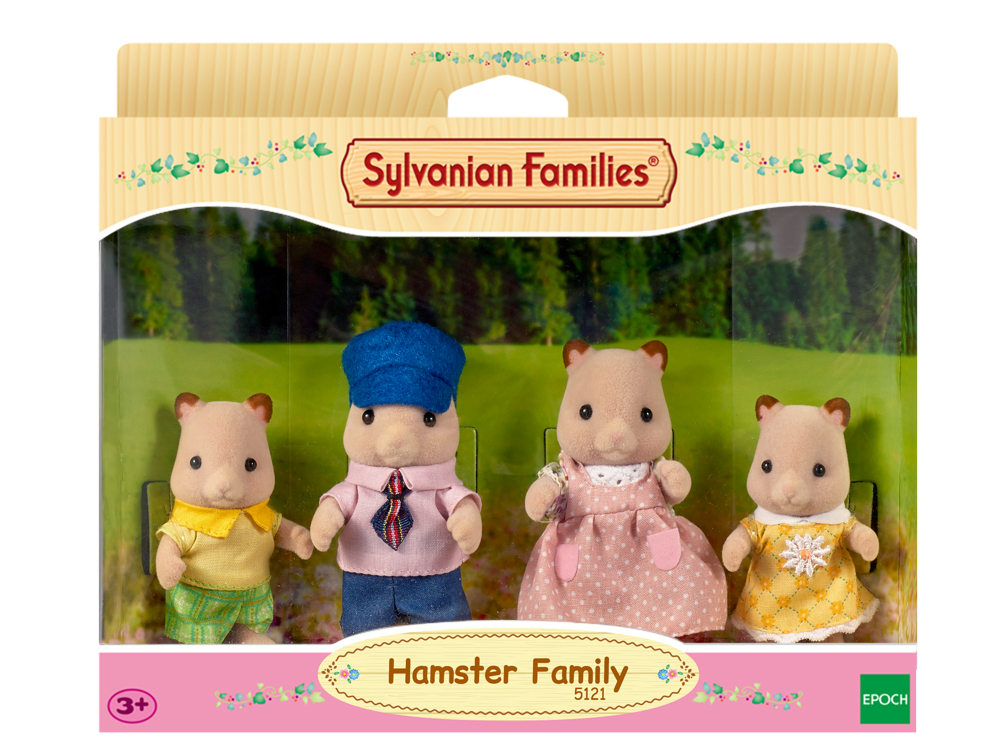 Sylvanian Families - Οικογένεια Hamster 5121 - Sylvanian Families