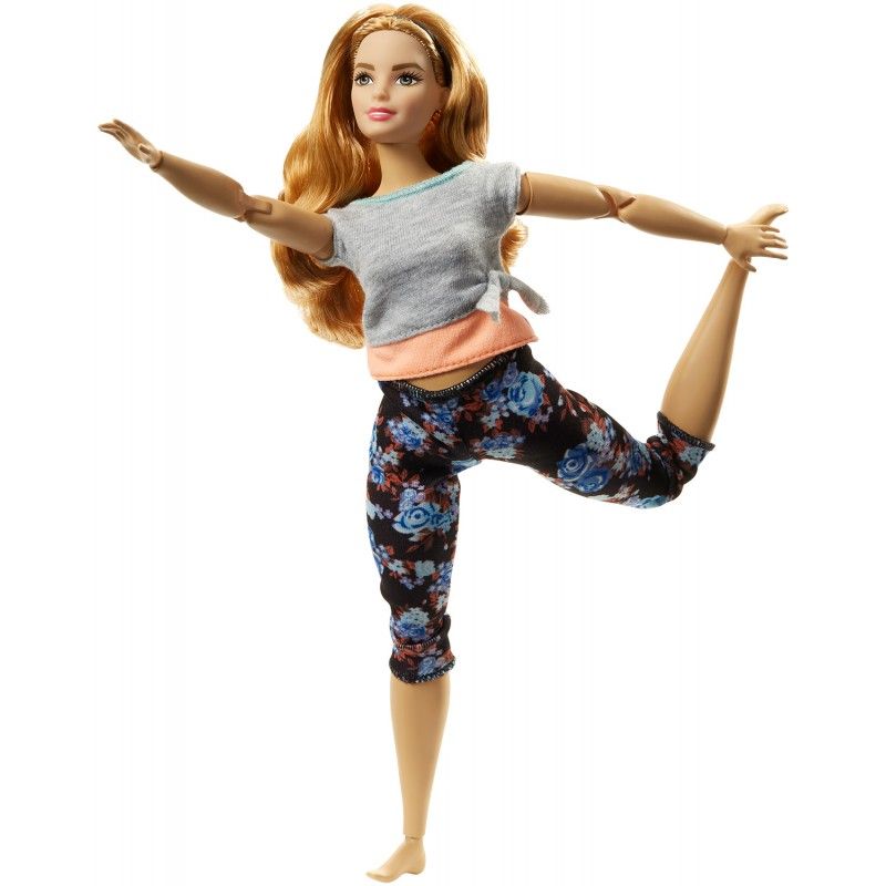 Barbie Νέες Αμέτρητες Κινήσεις 4 σχέδια FTG80 - Barbie