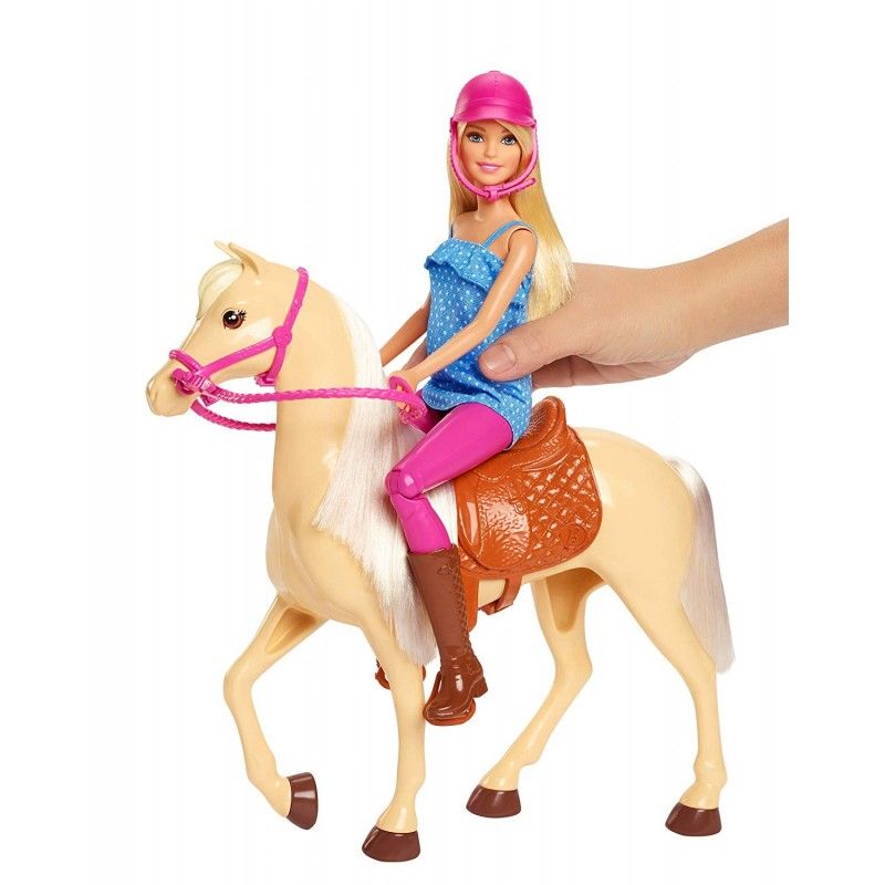 Λαμπάδα Barbie Και Άλογο FXH13 - Barbie