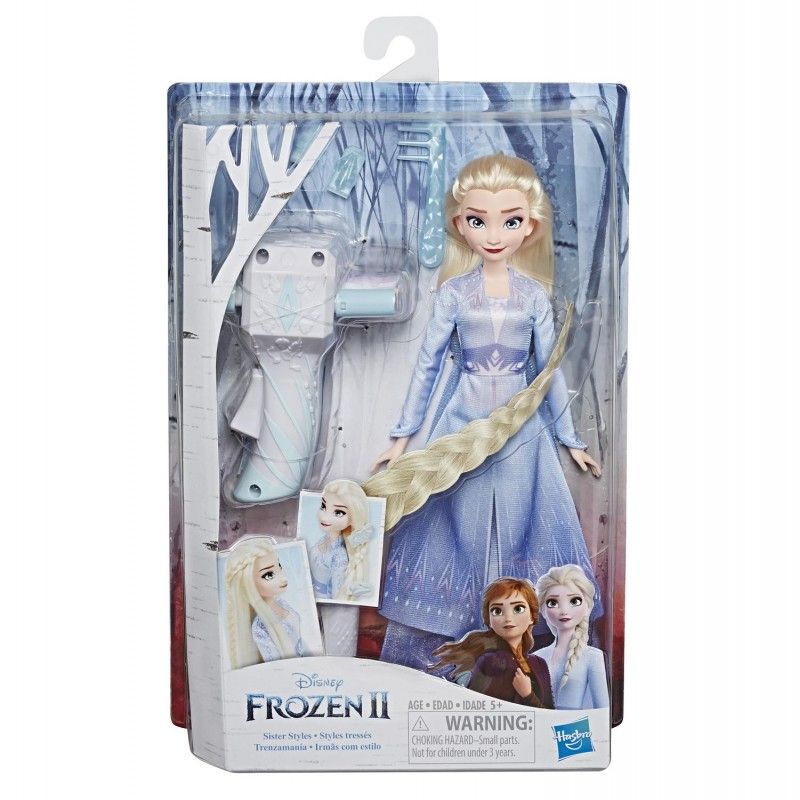 Frozen 2 Hair Play Doll 2 Σχέδια - 