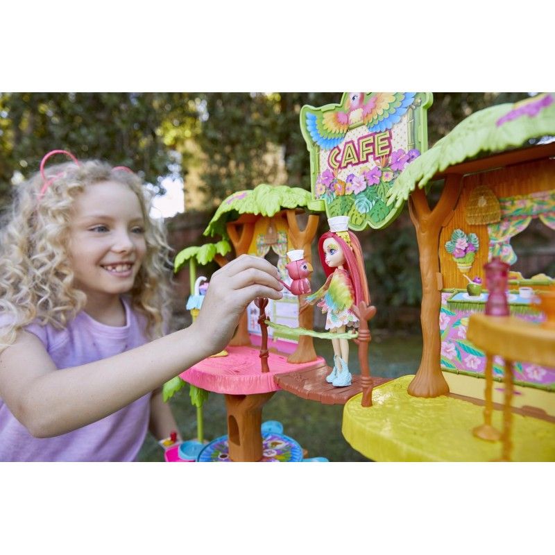 Enchantimals Junglewood Cafe Μπανανόσπιτο - Καφετέρια GNC57 - Enchantimals