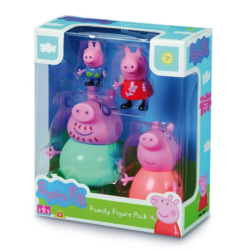 Peppa Pig Φιγούρες Οικογένεια PPC27000 - Peppa Pig