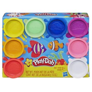 Play-Doh Rainbow Μη Τοξικά Πλαστοζυμαράκια Με 8 Χρώματα E5044 - Play-Doh