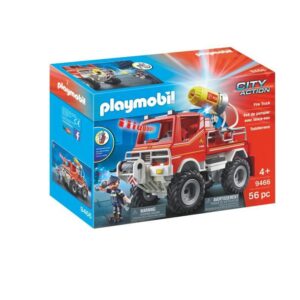 Playmobil City Action Όχημα Πυροσβεστικής με τροχαλία ρυμούλκυσης 9466 - Playmobil, Playmobil City Action