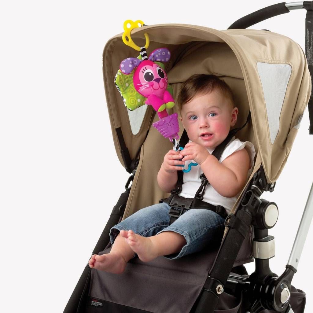 Playgro Μουσικό παιχνίδι καροτσιού με κορδόνι Λαγουδάκι - Playgro