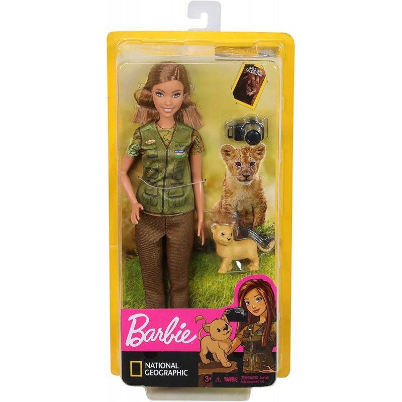 Barbie National Geographic Φωτορεπόρτερ GDM46 - Barbie