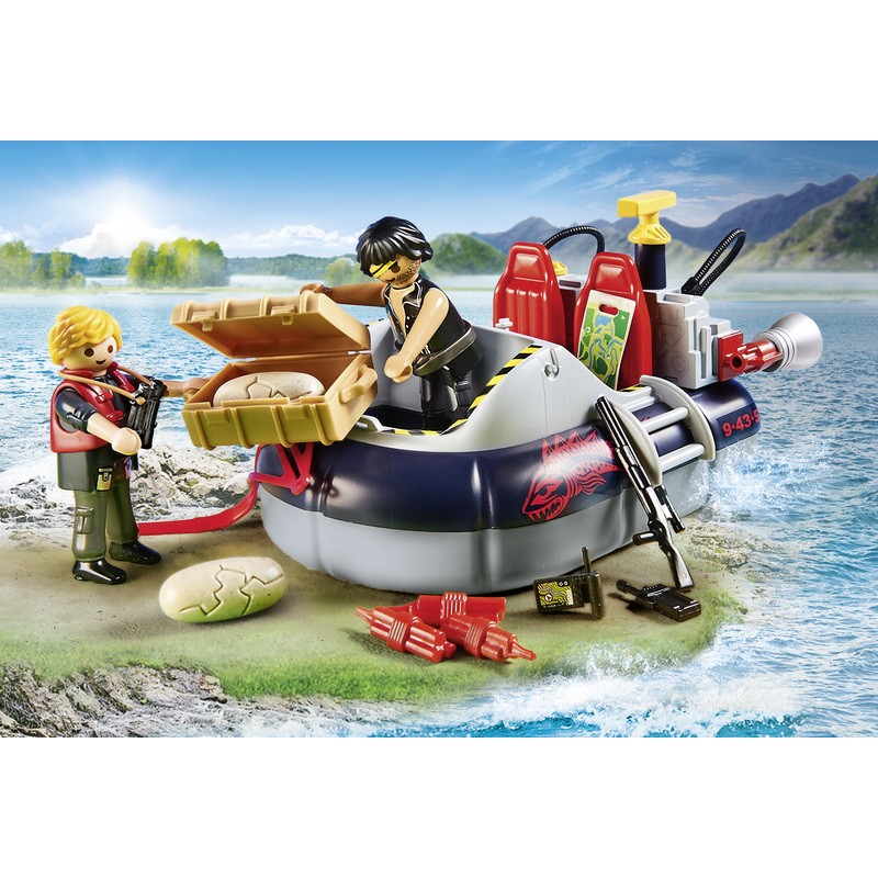Playmobil City Action Χόβερκραφτ με εξερευνητές δεινοσαύρων 9435 - Playmobil, Playmobil City Action