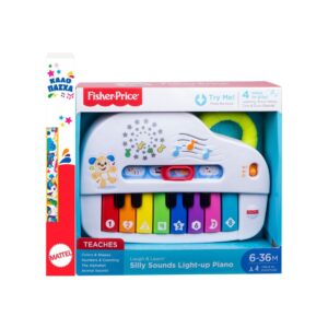 Λαμπάδα Fisher-Price Laugh And Learn Εκπαιδευτικό Πιάνο Με Φώτα GFV21 - Fisher-Price